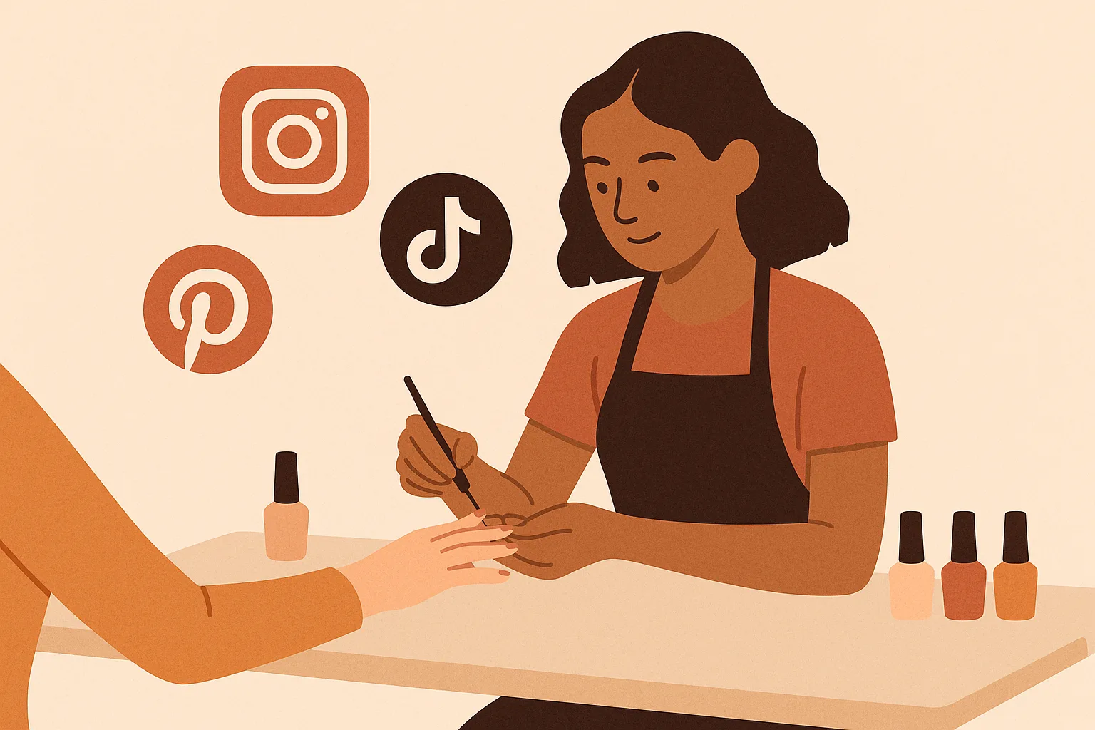 Nail Technician Marketing: How to Fill Your Book and Keep Clients Rebooking