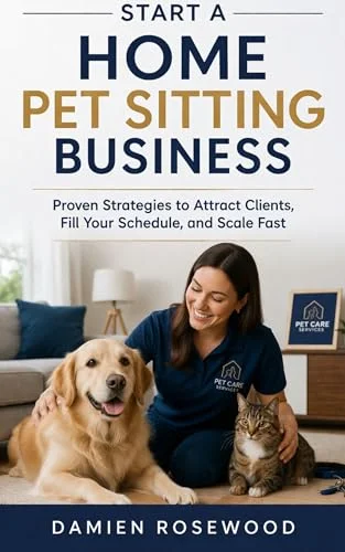 Start a Home Pet Sitting Business book cover